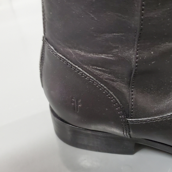 NEW Frye Stud Back Zip Boots - Picture 4 of 13